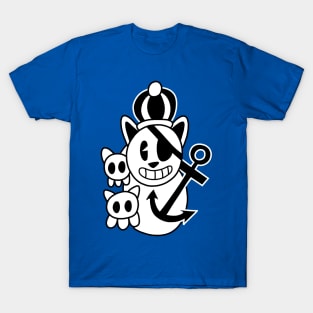 Pirate Cat Royalty T-Shirt